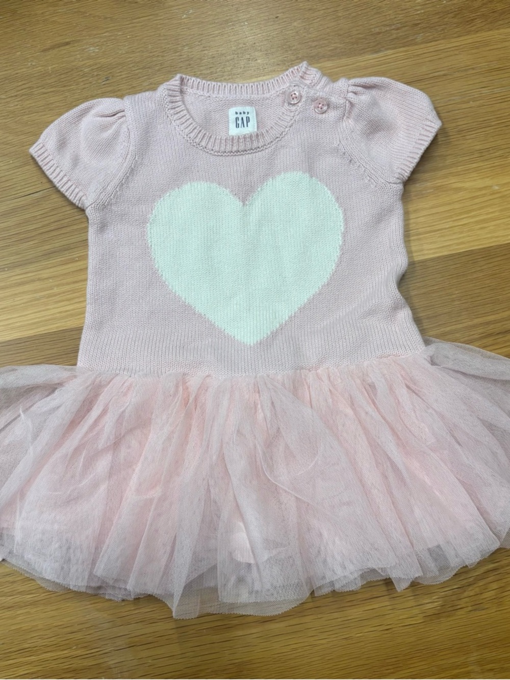 Baby GAP Pink Heart Dress